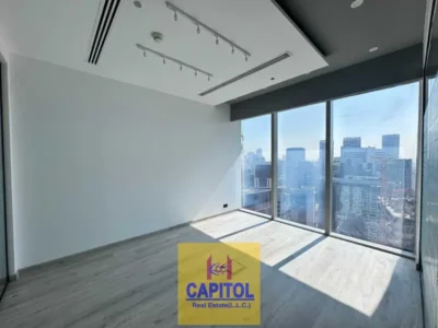 880 sqft Fully Furnished Fitted Office with Partitions | Prism Tower, Business Bay