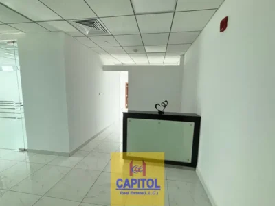 1,901 sqft Zero Commission Deal Office with Partitions | Prism Tower, Business Bay