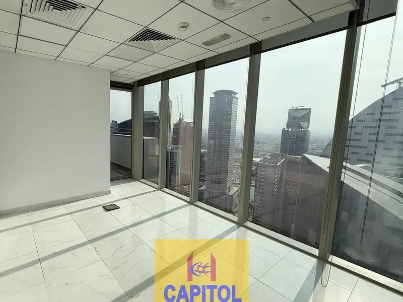 1,901 sqft Zero Commission Deal Office with Partitions | Prism Tower, Business Bay