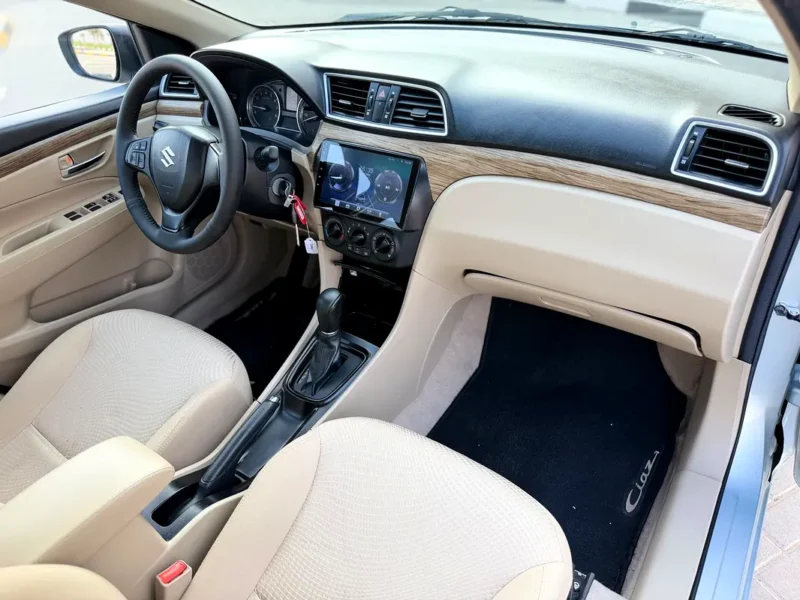 2023 Suzuki Ciaz GLX 1.5L 4-Cylinder Petrol Engine Silver Beige Family Sedan GCC Specs