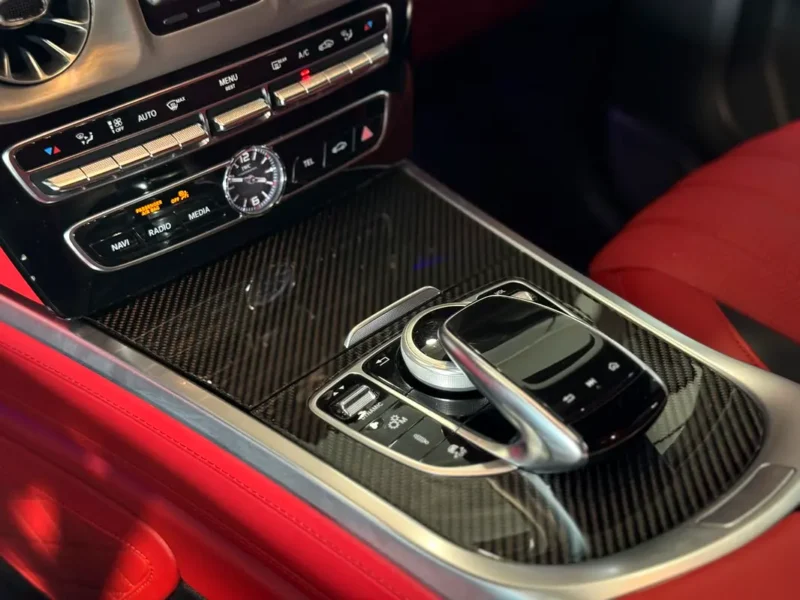 2020 Mercedes-Benz G-Class G 63 AMG 4.0L Twin-Turbocharged V8 Engine Black Red SUV