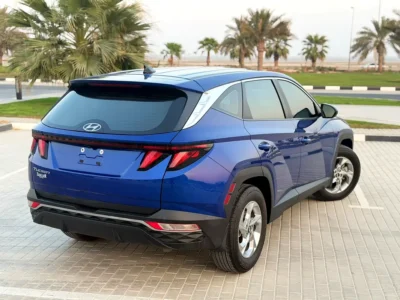 2023 Hyundai Tucson Comfort 4 Cylinders Petrol Engine Blue Black SUV American Specs