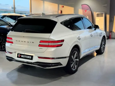 2024 Genesis GV80 Prestige 4 Cylinders Petrol Engine White Luxury SUV Korean Specs