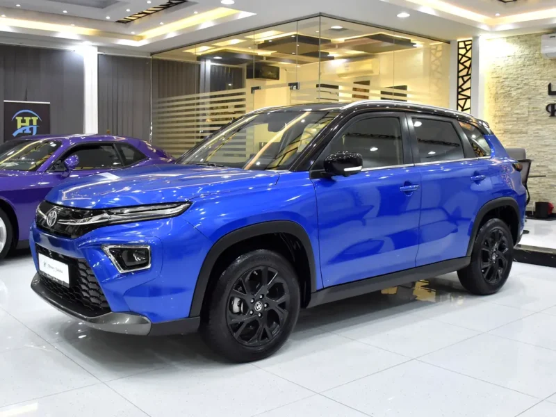 2023 Toyota Urban Cruiser GLX 4 Cylinders Petrol Engine Blue Brown Crossover GCC