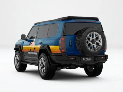 2027 Jetour G700 Top Fire 2.0T Plug-in Hybrid 4 Cylinders Engine Blue Orange SUV