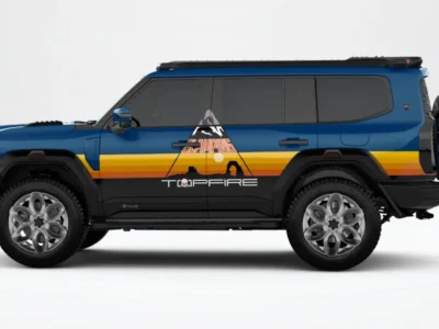 2027 Jetour G700 Top Fire 2.0T Plug-in Hybrid 4 Cylinders Engine Blue Orange SUV