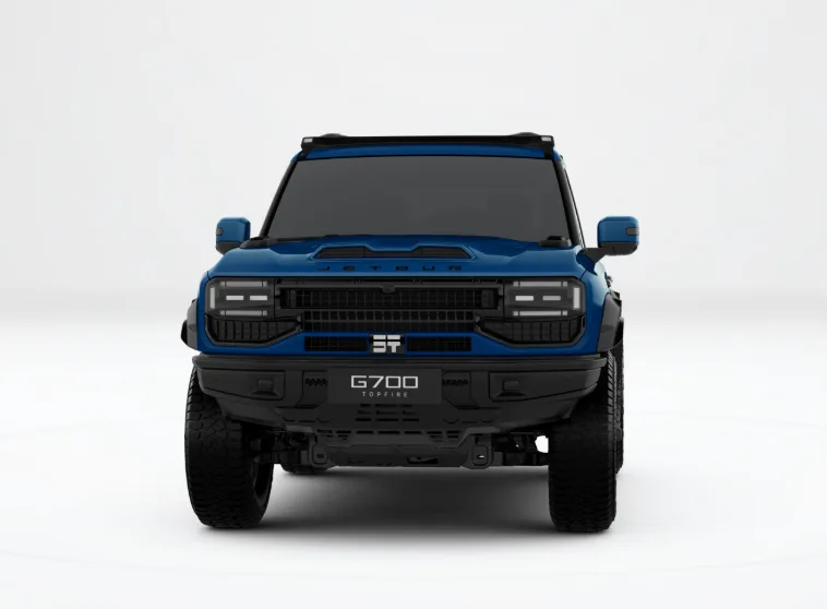 2027 Jetour G700 Top Fire 2.0T Plug-in Hybrid 4 Cylinders Engine Blue Orange SUV