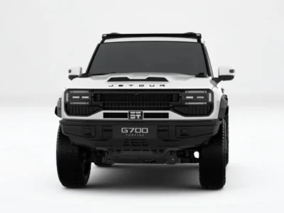 2027 Jetour G700 Top Fire 2.0T Plug-in Hybrid 4 Cylinders Engine White Beige SUV