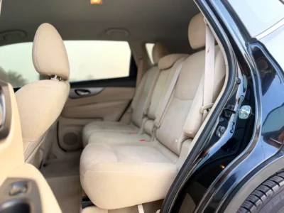 2015 Nissan X-Trail SV 4 Cylinders Petrol Engine Black Beige Perfect Family SUV GCC Specs
