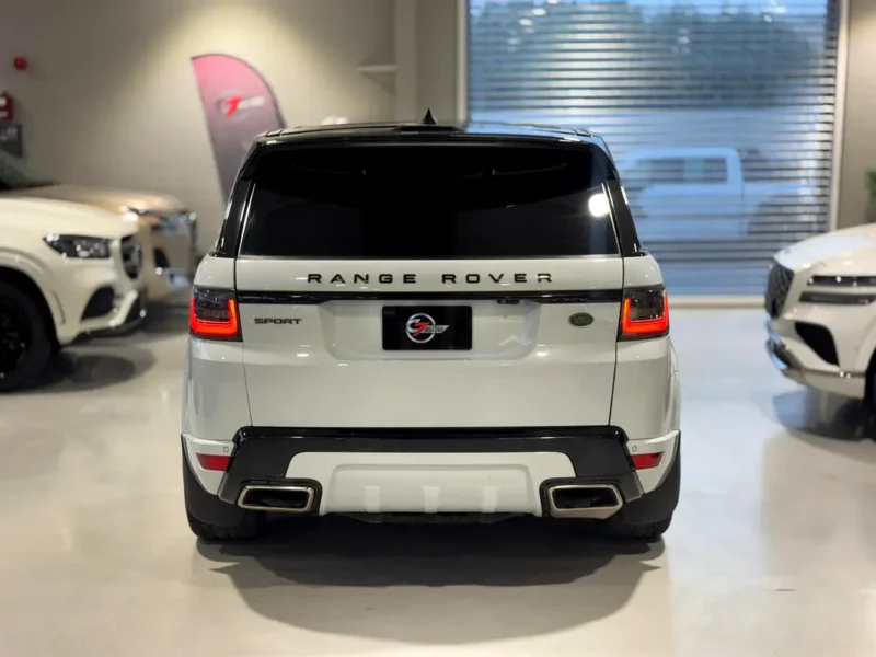 2019 Land Rover Range Rover Sport HSE Dynamic 3.0L Supercharged V6 White Red SUV