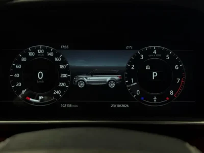 2019 Land Rover Range Rover Sport HSE Dynamic 3.0L Supercharged V6 White Red SUV