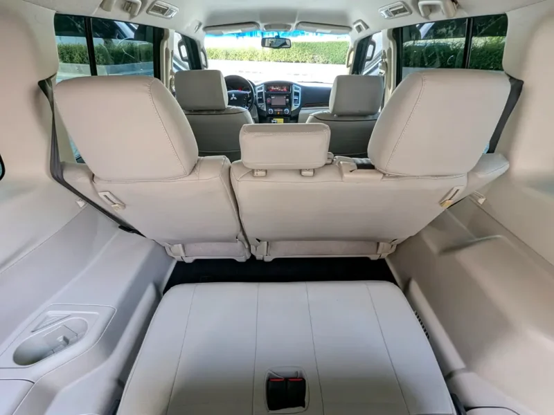 2017 Mitsubishi Pajero GLS Medium Line 6 Cylinders Petrol Engine Grey Beige SUV GCC
