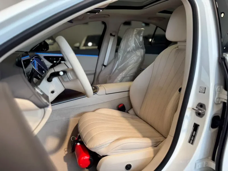 2026 Mercedes-Benz E-Class E 300 4MATIC 2.0L Turbocharged 4-Cylinder White Sedan