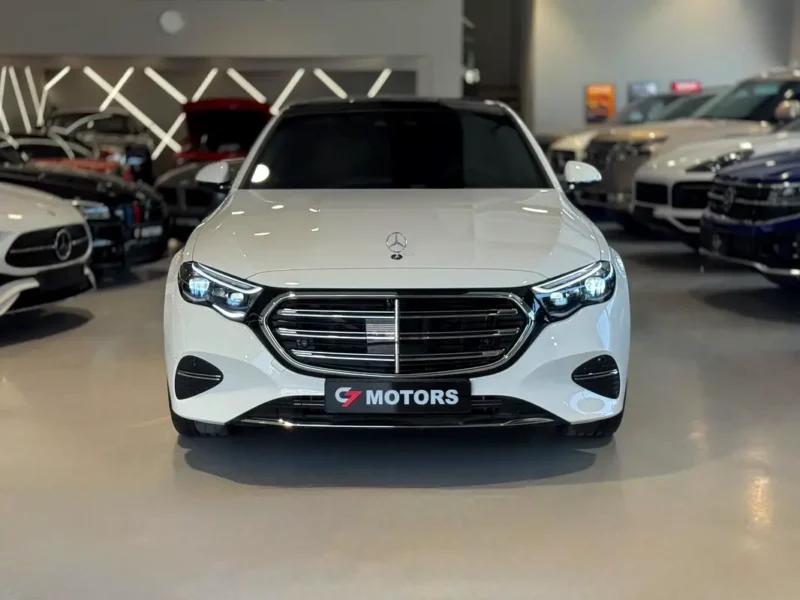 2026 Mercedes-Benz E-Class E 300 4MATIC 2.0L Turbocharged 4-Cylinder White Sedan