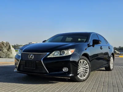 2013 Lexus ES-Series ES 350 6 Cylinders Petrol Engine Black Beige Sedan American Specs