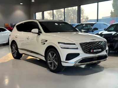 2024 Genesis GV80 Prestige 4 Cylinders Petrol Engine White Luxury SUV Korean Specs
