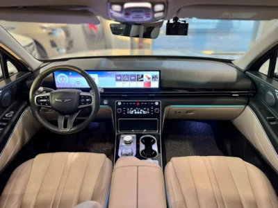 2024 Genesis GV80 Prestige 4 Cylinders Petrol Engine White Luxury SUV Korean Specs
