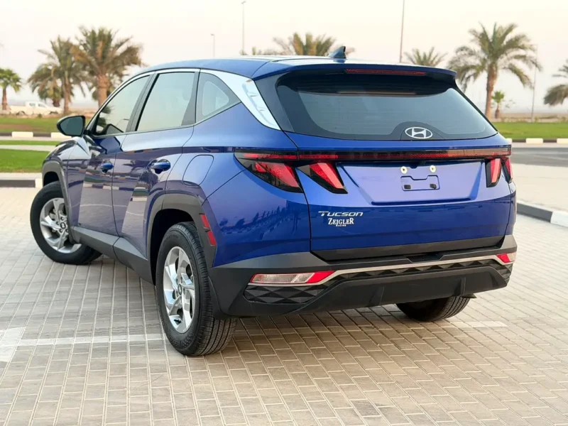 2023 Hyundai Tucson Comfort 4 Cylinders Petrol Engine Blue Black SUV American Specs
