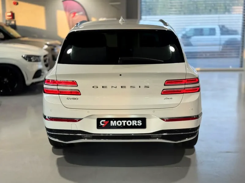 2024 Genesis GV80 Prestige 4 Cylinders Petrol Engine White Luxury SUV Korean Specs