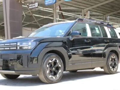 2026 HYUNDAI SANTA FE 2.5L 4 Cylinders TURBO PETROL Engine Black Tan SUV GCC