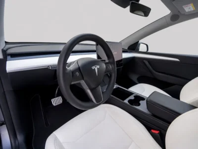 2024 Tesla Model Y Performance Grey White All-Electric Dual-Motor AWD SUV GCC Specs