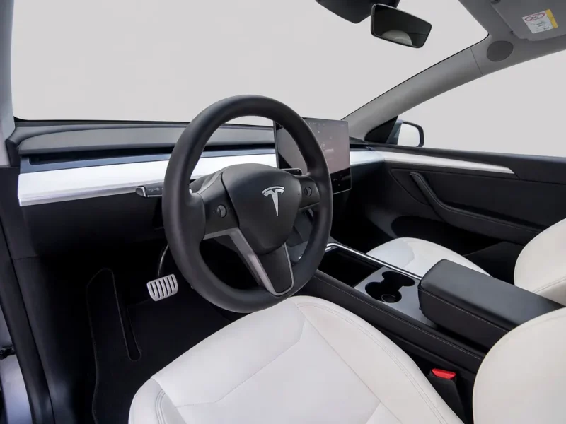 2024 Tesla Model Y Performance Grey White All-Electric Dual-Motor AWD SUV GCC Specs