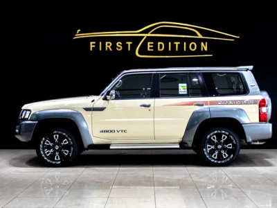 2023 Nissan Patrol Safari Super Safari 8 Cylinders Petrol Engine Beige Red SUV GCC Specs