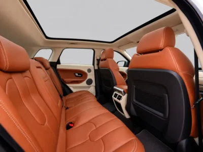2012 Land Rover Range Rover Evoque Prestige 4 Cylinders Petrol Engine White Brown SUV