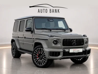 2026 Mercedes-Benz G-Class G 63 AMG 4.0L V8 Biturbo Petrol Engine Grey Black SUV