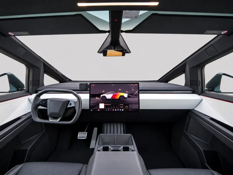 2024 Tesla Cybertruck Cyberbeast Fully Electric Car Blue Black SUV American Specs