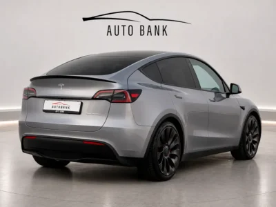 2024 Tesla Model Y Performance Grey White All-Electric Dual-Motor AWD SUV GCC Specs
