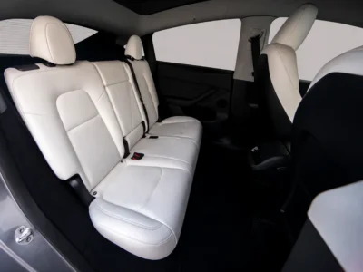 2024 Tesla Model Y Performance Grey White All-Electric Dual-Motor AWD SUV GCC Specs