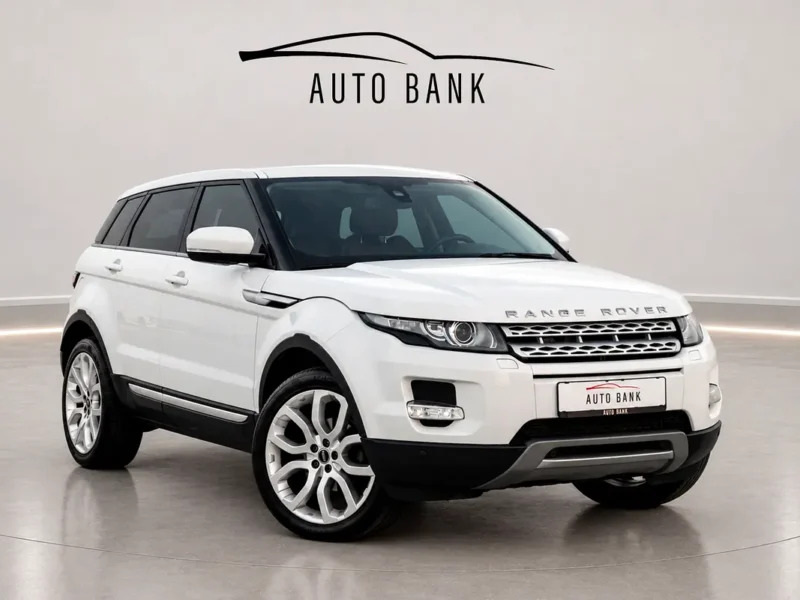 2012 Land Rover Range Rover Evoque Prestige 4 Cylinders Petrol Engine White Brown SUV