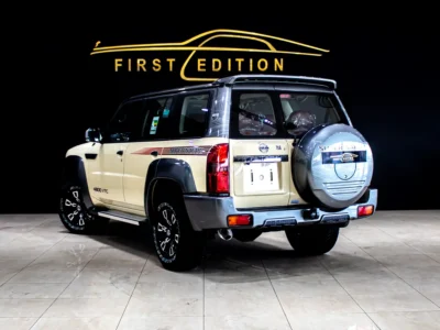 2023 Nissan Patrol Safari Super Safari 8 Cylinders Petrol Engine Beige Red SUV GCC Specs