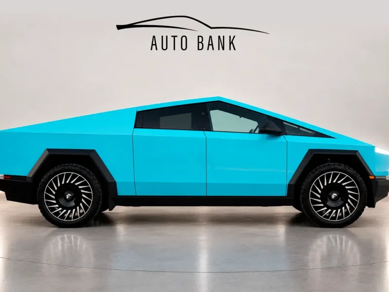 2024 Tesla Cybertruck Cyberbeast Fully Electric Car Blue Black SUV American Specs