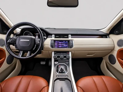 2012 Land Rover Range Rover Evoque Prestige 4 Cylinders Petrol Engine White Brown SUV
