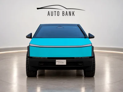 2024 Tesla Cybertruck Cyberbeast Fully Electric Car Blue Black SUV American Specs