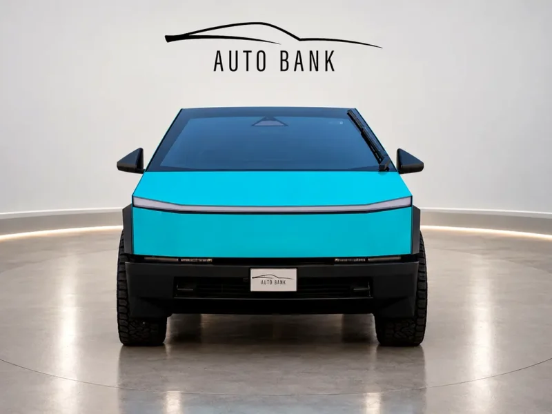 2024 Tesla Cybertruck Cyberbeast Fully Electric Car Blue Black SUV American Specs