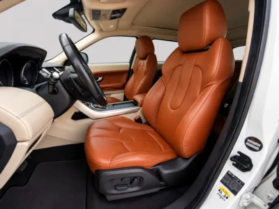 2012 Land Rover Range Rover Evoque Prestige 4 Cylinders Petrol Engine White Brown SUV