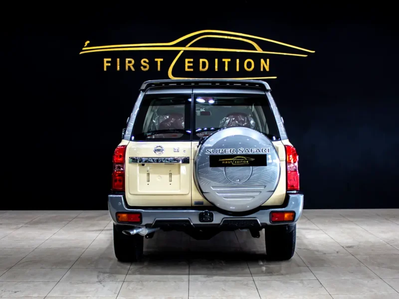 2023 Nissan Patrol Safari Super Safari 8 Cylinders Petrol Engine Beige Red SUV GCC Specs