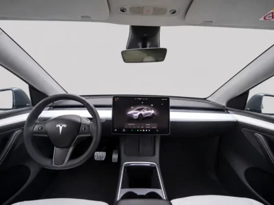 2024 Tesla Model Y Performance Grey White All-Electric Dual-Motor AWD SUV GCC Specs