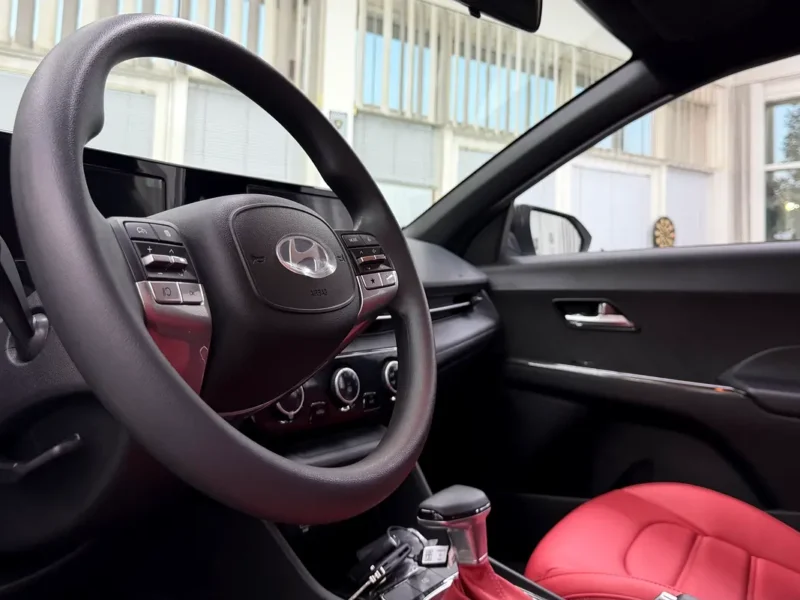 2026 Hyundai Accent Smart Plus 4 Cylinders Petrol Engine White Red Sedan GCC Specs