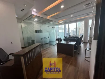 587 sqft Fully Fitted Commercial Office | Park Lane Tower, Business Bay