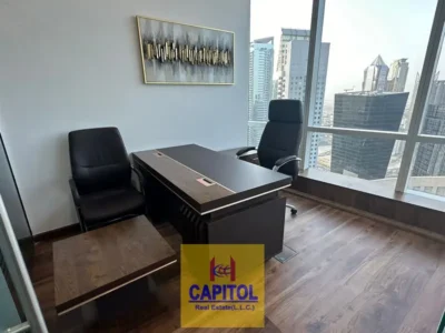 587 sqft Fully Fitted Commercial Office | Park Lane Tower, Business Bay