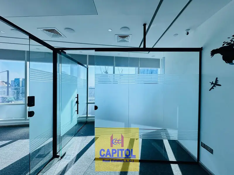642 sqft Fitted Executive Office Space | Park Lane Tower, Business Bay