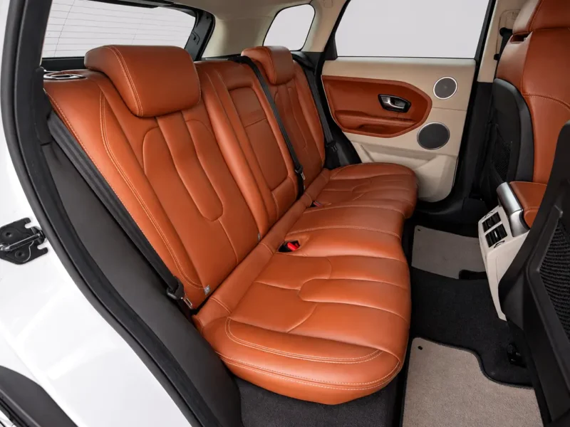 2012 Land Rover Range Rover Evoque Prestige 4 Cylinders Petrol Engine White Brown SUV