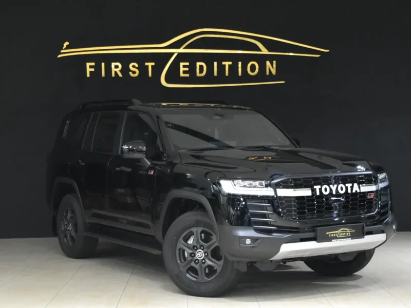 2026 Toyota Land Cruiser GR Sport 6 Cylinders Petrol Engine Black Red SUV GCC Specs