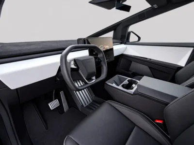 2024 Tesla Cybertruck Cyberbeast Fully Electric Car Blue Black SUV American Specs