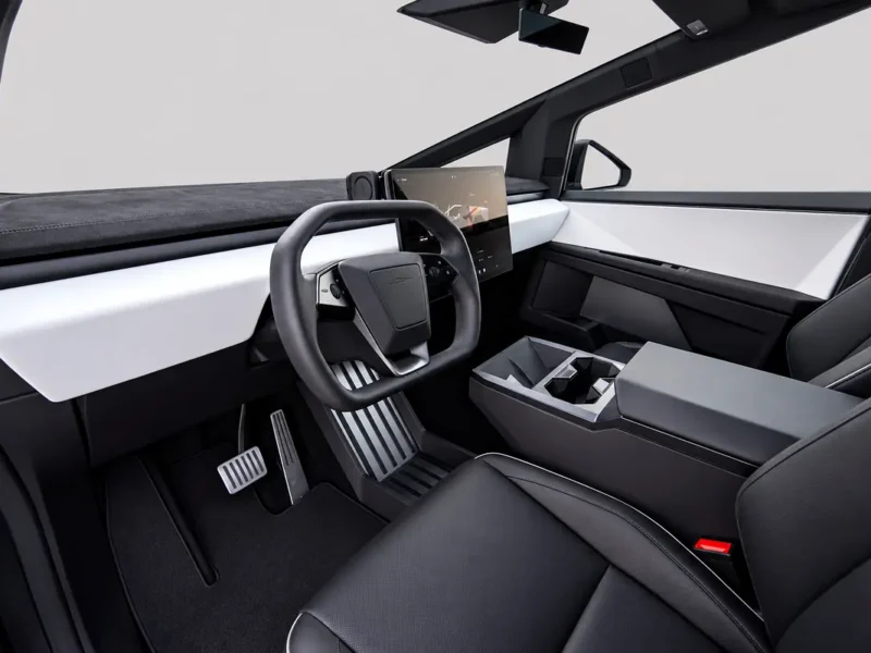 2024 Tesla Cybertruck Cyberbeast Fully Electric Car Blue Black SUV American Specs