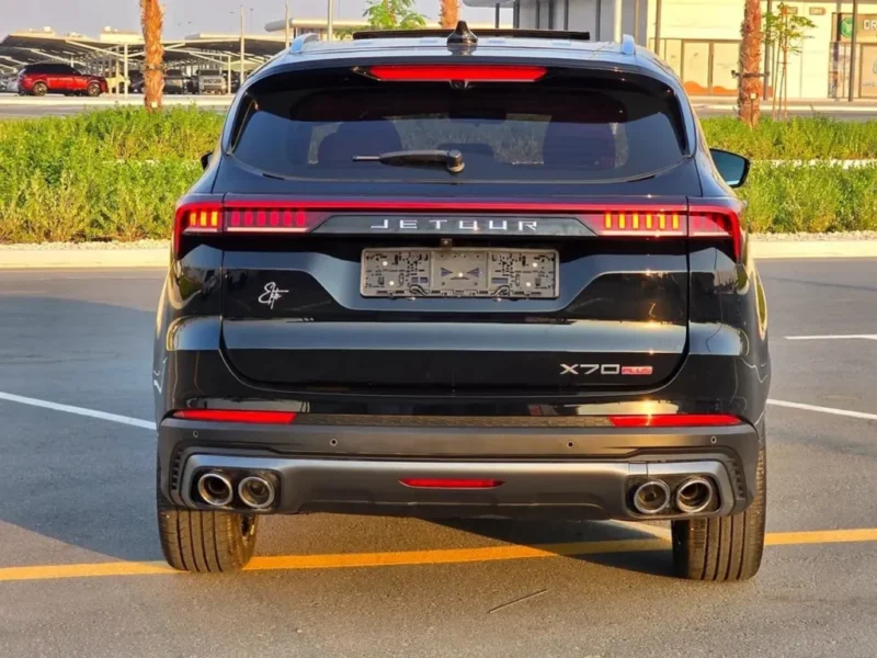 2027 Jetour X70 Plus LUX 1.5 Litres 4 Cylinders Petrol Engine Black Orange SUV GCC Specs